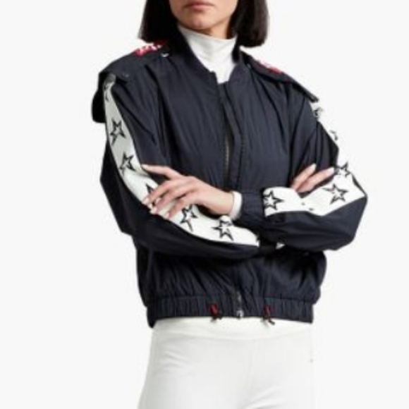 PERFECT MOMENT Navy Star Track Jacket sz XS - Picture 1 of 7
